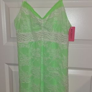 Lace night slip NWT